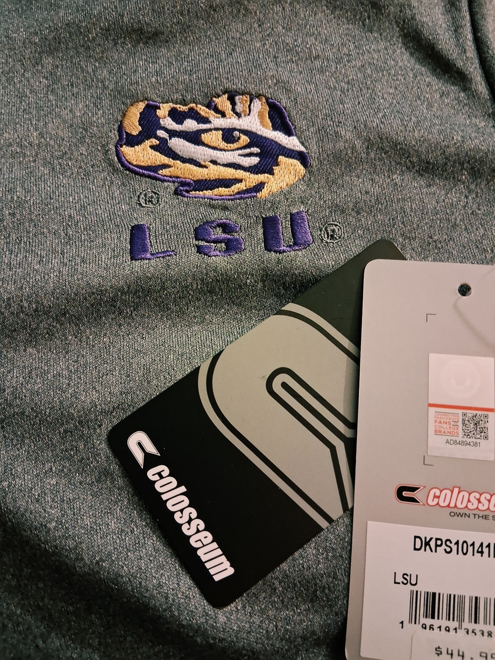 LSU Tiger Logo Short Sleeve Tee NWT